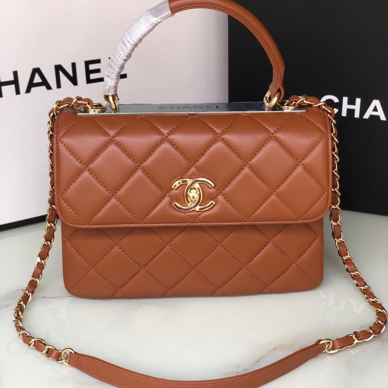 Ch**el top handle bags